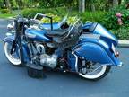 Beautiful 1953 Indian Roadmaster - Matching Sidecar