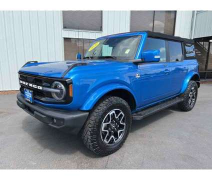 2021 Ford Bronco Outer Banks is a Blue 2021 Ford Bronco Car for Sale in Mcminnville OR