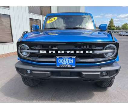 2021 Ford Bronco Outer Banks is a Blue 2021 Ford Bronco Car for Sale in Mcminnville OR