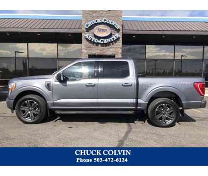 2021 Ford F-150 XLT is a Grey 2021 Ford F-150 XLT Car for Sale in Mcminnville OR