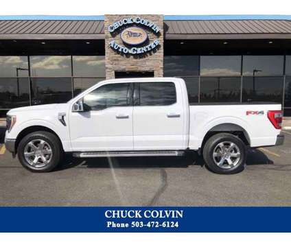 2023 Ford F-150 Lariat is a White 2023 Ford F-150 Lariat Car for Sale in Mcminnville OR