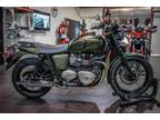 2013 Triumph Bonneville Steve McQueen SE - Matte Khaki Green