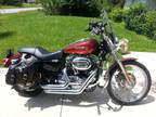 Candy Red & Mint 1 Owner 08 Harley Davidson Xl1200c W/10k