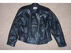 Ladies Leather Motorcycle Jacket M