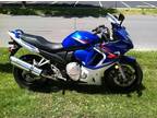 2008 Suzuki GSX-650F, only 1335 original miles, almost mint