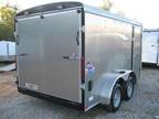 $4,495 7X14 Used enclosed trailer (okc)