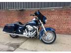 2012 Harley Davidson Street Glide FLHXI Pacific Blue Pearl Only 1867 Miles ABS