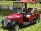 34 Old Car Custom Club Car Golf Cart