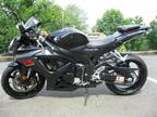 Black 2007 Suzuki GSX-R 600 Very Low Mileage