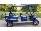Yamaha Gas Golf Cart Lifted Limo 6 seater canopy chrome wheels and tires loaded