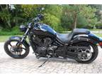 2011 Yamaha Stryker Motorcycle Raven Black w/warranty