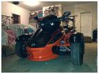 $9,000 2012 Can am Spyder Rss Only 1200 Miles on it, Has a Brand New 2 Brothers