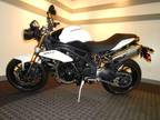 2013 Triumph Street Triple ABS - Crystal White