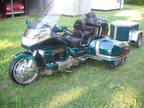 1989 HONDA goldwing CUSTOM WIDE TRIKE CONVERSION w TRAILER