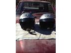 Matching helmets and radio sets -