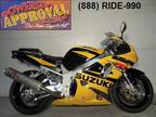 2002 Suzuki GSXR750 crotch rocket for sale U2562