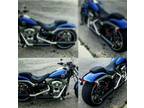 2015 Harley-Davidson Softail Breakout (Royal Blue 2,300 miles)