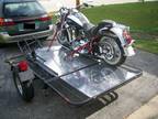 2009 Kendon Dual Motorcycle Standup Trailer