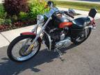 2008 Harley Davidson Vivid Black / Mirage Orange Pearl with Extras