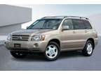 2006 Toyota Highlander w/3rd Row 102763 miles