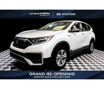 2020 Honda CR-V Hybrid LX is a Silver, White 2020 Honda CR-V Hybrid in Peoria AZ