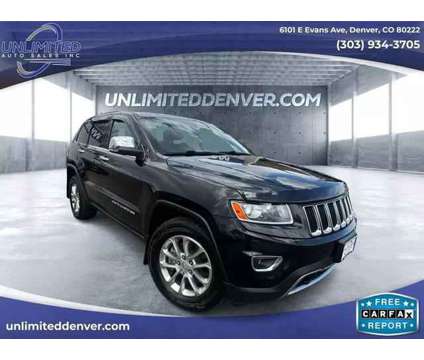 2014 Jeep Grand Cherokee for sale is a Black 2014 Jeep grand cherokee Car for Sale in Denver CO