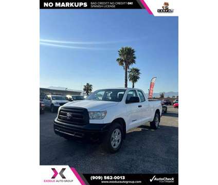 2013 Toyota Tundra Double Cab for sale is a White 2013 Toyota Tundra 1794 Trim Car for Sale in Rialto CA