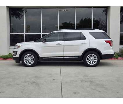 2017UsedFordUsedExplorerUsedFWD is a Silver, White 2017 Ford Explorer Car for Sale in Lewisville TX
