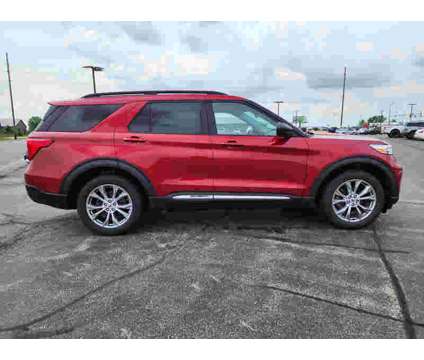 2020UsedFordUsedExplorerUsed4WD is a Red 2020 Ford Explorer Car for Sale in Watseka IL