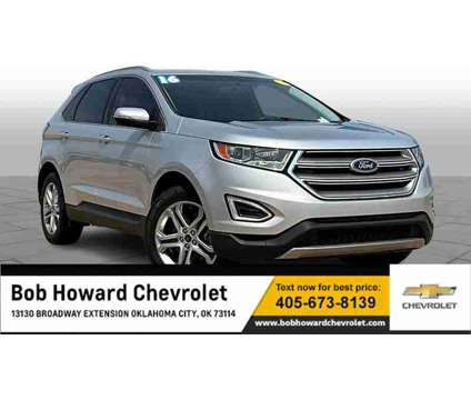 2016UsedFordUsedEdgeUsed4dr AWD is a Silver 2016 Ford Edge Car for Sale in Oklahoma City OK
