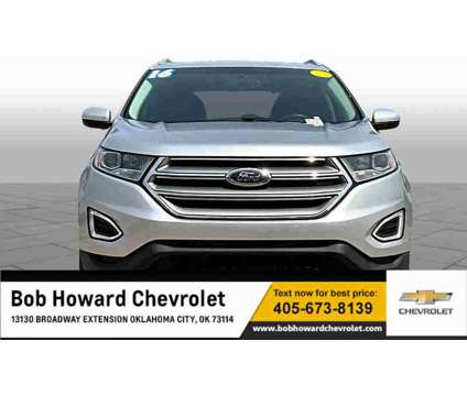2016UsedFordUsedEdgeUsed4dr AWD is a Silver 2016 Ford Edge Car for Sale in Oklahoma City OK