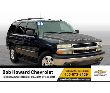 2006UsedChevroletUsedTahoeUsed4dr 1500 2WD is a Grey 2006 Chevrolet Tahoe Car for Sale in Oklahoma City OK