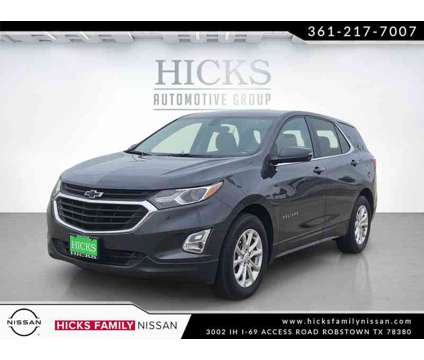 2018UsedChevroletUsedEquinoxUsedFWD 4dr is a Grey 2018 Chevrolet Equinox Car for Sale in Robstown TX