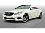 2014UsedMercedes-BenzUsedE-ClassUsed2dr Cabriolet RWD