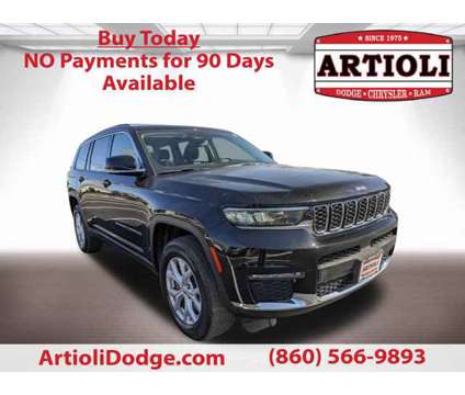 2022 Jeep Grand Cherokee L Limited is a Black 2022 Jeep grand cherokee Car for Sale in Enfield CT