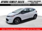 2021 Chevrolet Bolt EV White, 25K miles