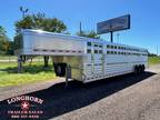 2025 Elite 32' x 8' Livestock Trailer Stock