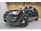 2018 Ford Explorer Police AWD 3.5L V6 EcoBoost Red/Blue Lightbar and LED Lights