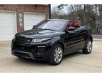 2018 Land Rover Evoque Convertible Santorini Black