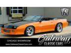 1988 Chevrolet Camaro RS Convertible ORANGE AND BLACK 1988 Chevrolet Camaro 350