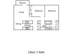 Knollwood Apartments - 2 bedrooms 1 bathroom