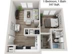 2 Floor Plan 1x1 - Oltera In So East, Austin, TX