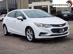 2018 Chevrolet Cruze White, 74K miles