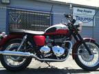 $10,999 2012 Triumph Bonneville T100- Red/Wht