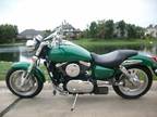 $4,200 2002 Kawasaki Meanstreak VN1500P. The "Low and Mean Green Machine"