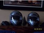 motorcycle helmets and jacket