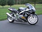 2001 Suzuki GSXR 1000 Black Silver Fast Custom CHROME Built Motor LOW MILES