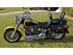 $3,400 1992 Harley-Davidson FLSTF Fatboy Black / Yellow