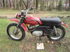 $550 1974 KAWASAKI MODEL MC1 90cc 5 SPEED 2 STROKE SHOWS 4158 MILES.AN ORIGINAL