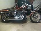 $13,750 2008 HARLEY DAVIDSON FXDWG 105 Anniversary Edition, #11 out of 2000